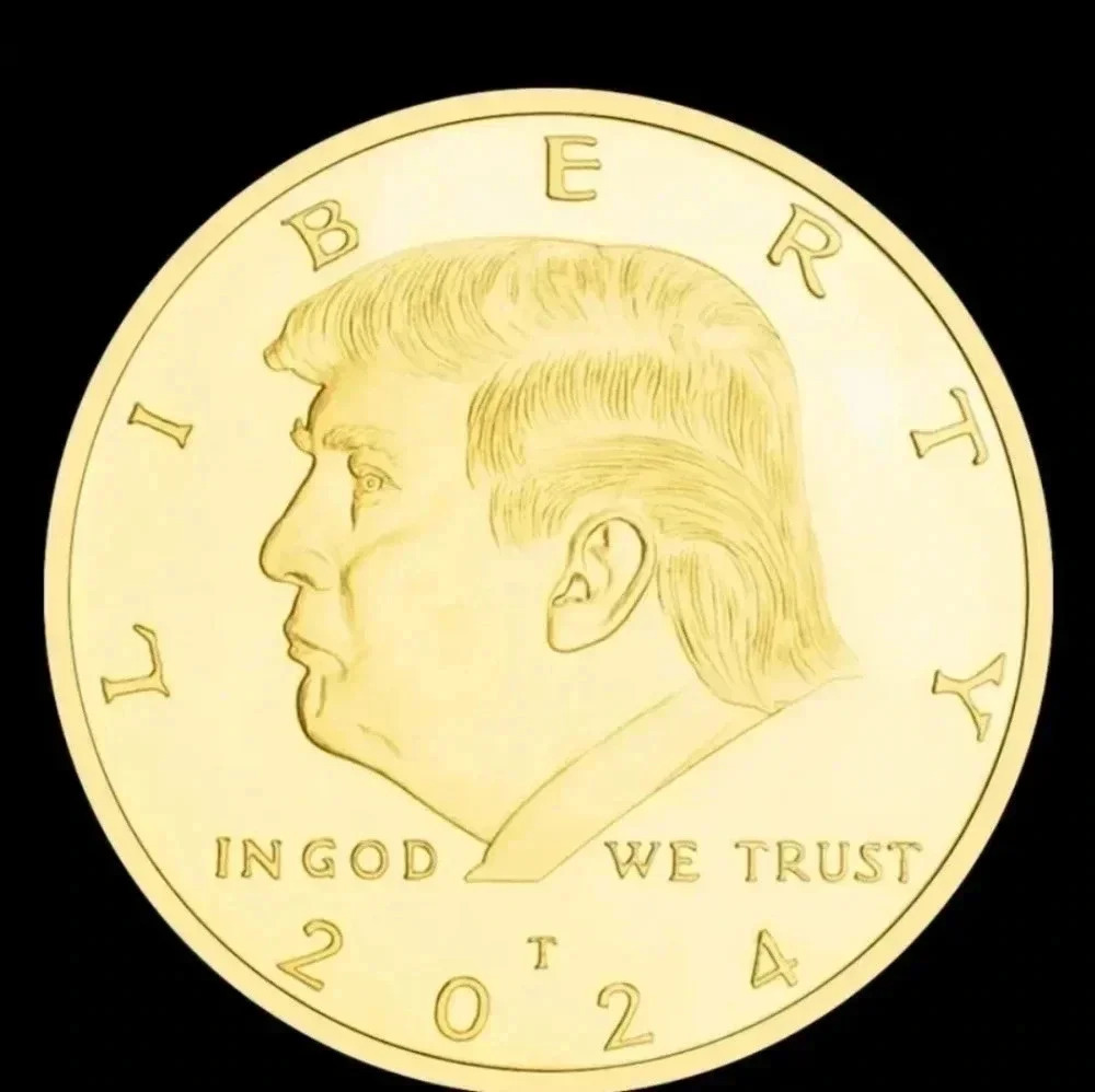 Donald Trump President Gold Coin